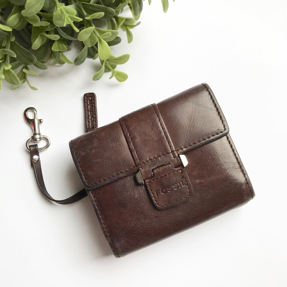 Vintage Fossil Leather Wallet